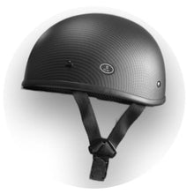MicroLID Blister CFL NOT-DOT Beanie Helmet With Carbon Fiber Look For Bikers