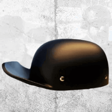 MicroLid Curve -Baseball Motorcycle Helmet Black Matte