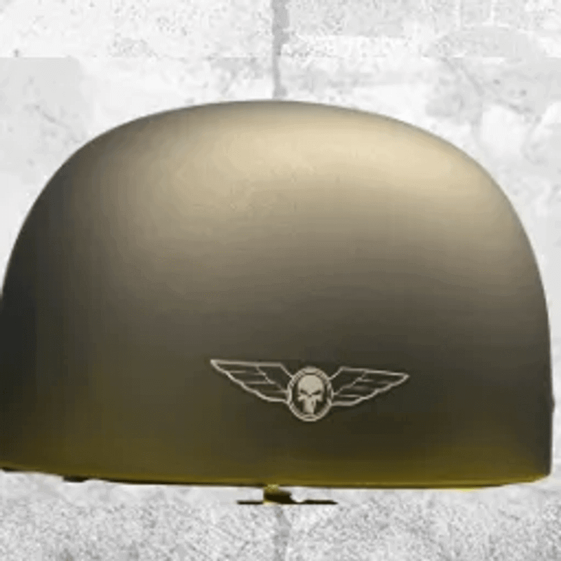 MicroLid Curve -Baseball Motorcycle Helmet Black Matte