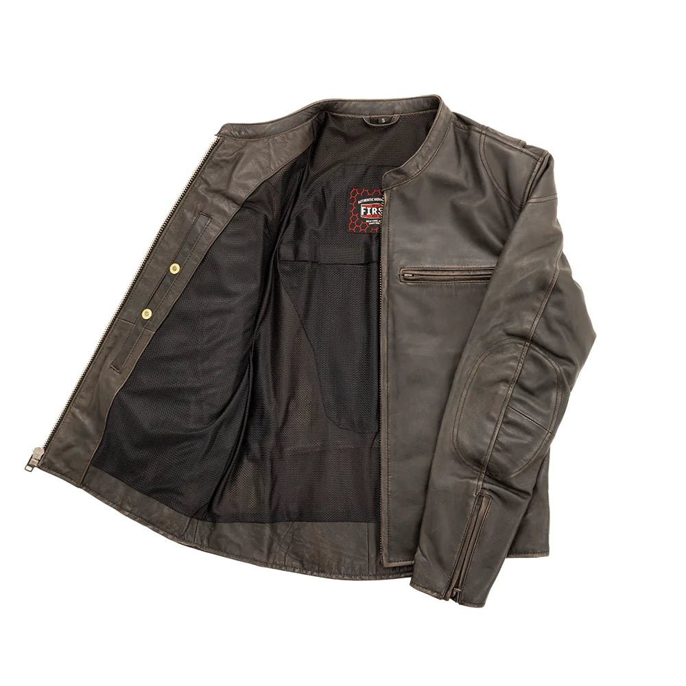 Indy Men's Jacket Antique Brown - Skootdog.com