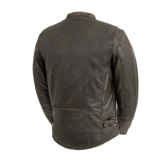 Indy Men's Jacket Antique Brown - Skootdog.com