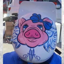 MicroLid Slider Baseball Motorcycle Helmet White Gloss - Skootdog.com