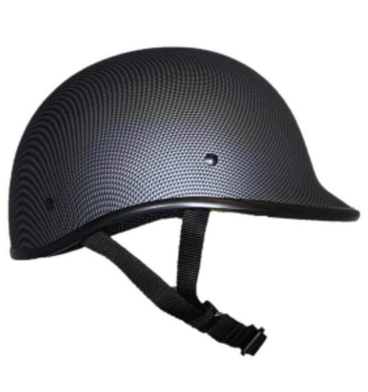 Twister Original Carbon Fiber Look - Reversible Beanie DOT Helmet - Skootdog.com