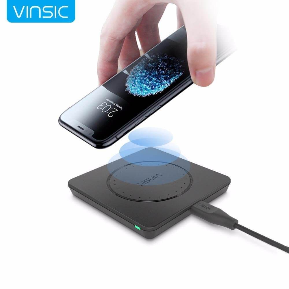 Wireless Charging Pad for iPhone 8 ,8+, iPhone X ,Samsung ,Galaxy S7, Edge S6 , Note 5 Electronics